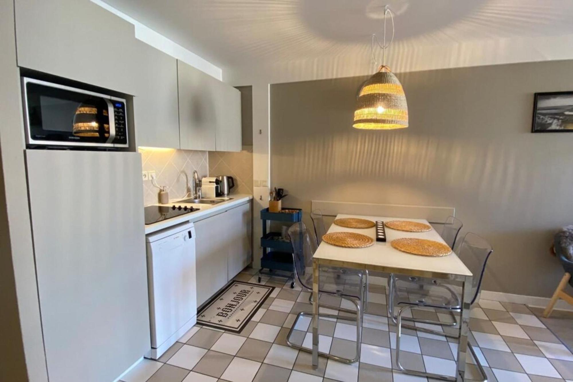 Very Nice 6 Person Apart With Swimming Pool Tennis Court And Car Park 202 Le Touquet Exterior foto